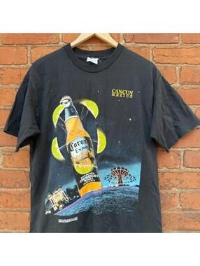 vintage corona beer t shirt 90s/00s L